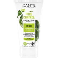 Vochtinbrengende crème tegen poriën met BHA, niacinamide complex & organische groene thee
