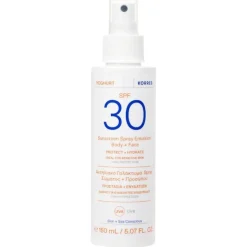 Yoghurt zonnespray emulsie voor gezicht en lichaam SPF30