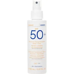 Yoghurt zonnespray emulsie voor gezicht en lichaam SPF50+