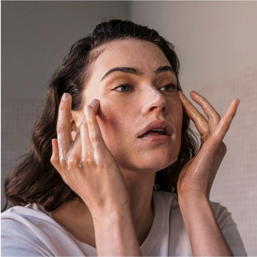 Zachte gezichtsreiniger