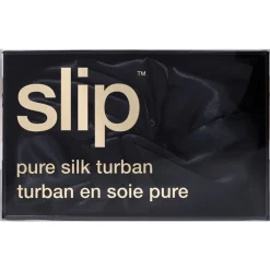 Zijden Haar Tulband Zwart